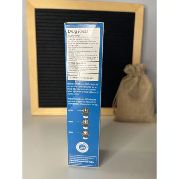 BosleyMD Minoxidil Topical Foam 5% For Men 2.11oz - Picture 4 of 4